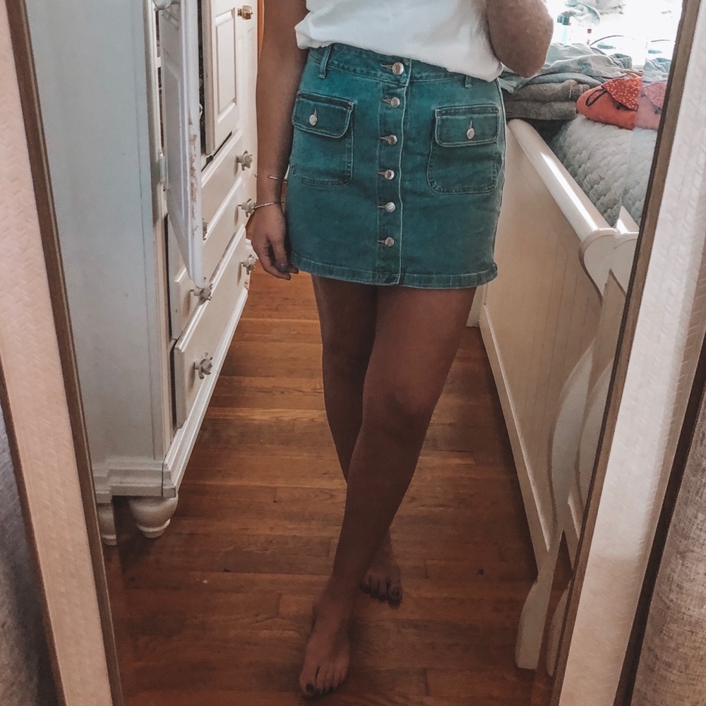 Jean skirt